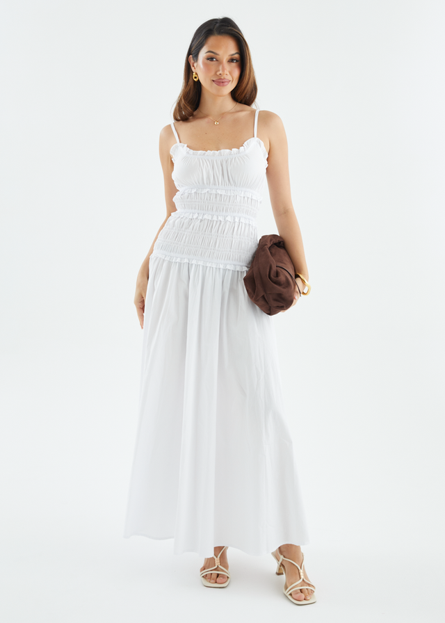 Rihana Maxi Dress - Off White