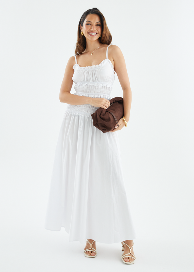 Rihana Maxi Dress - Off White