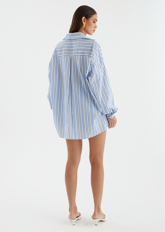 Jenkins Shirt - Sky Stripe