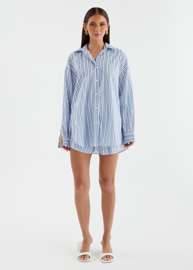 Jenkins Shirt - Sky Stripe