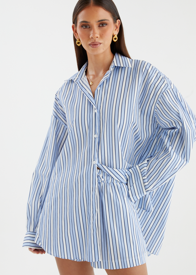 Jenkins Shorts - Sky Stripe