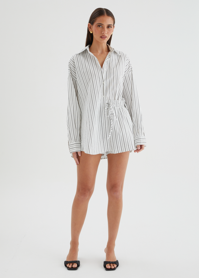 Jenkins Shorts - White Stripe