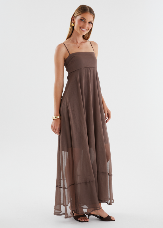 Marienne Maxi Dress - Espresso