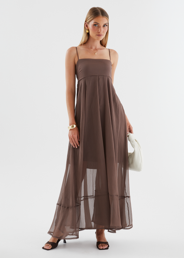 Marienne Maxi Dress - Espresso