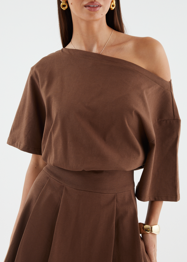 Myley Dress - Chocolate
