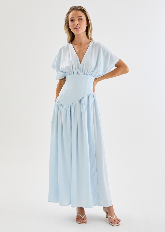 Layara Maxi Dress - Baby Blue