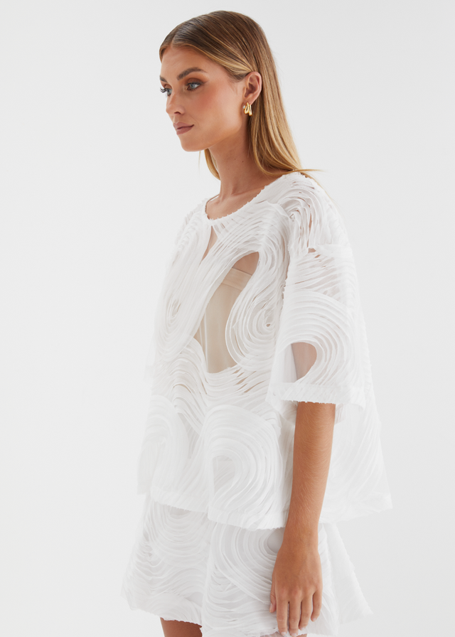 Caesarea Top - White