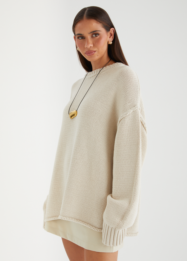 Prestin Sweater - Beige