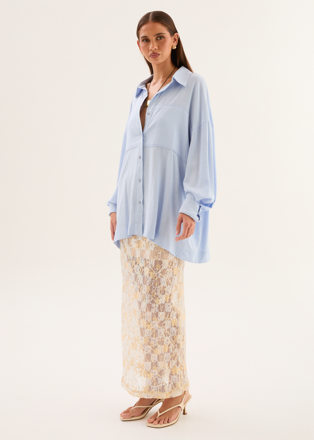 Nicholla Shirt - Light Blue