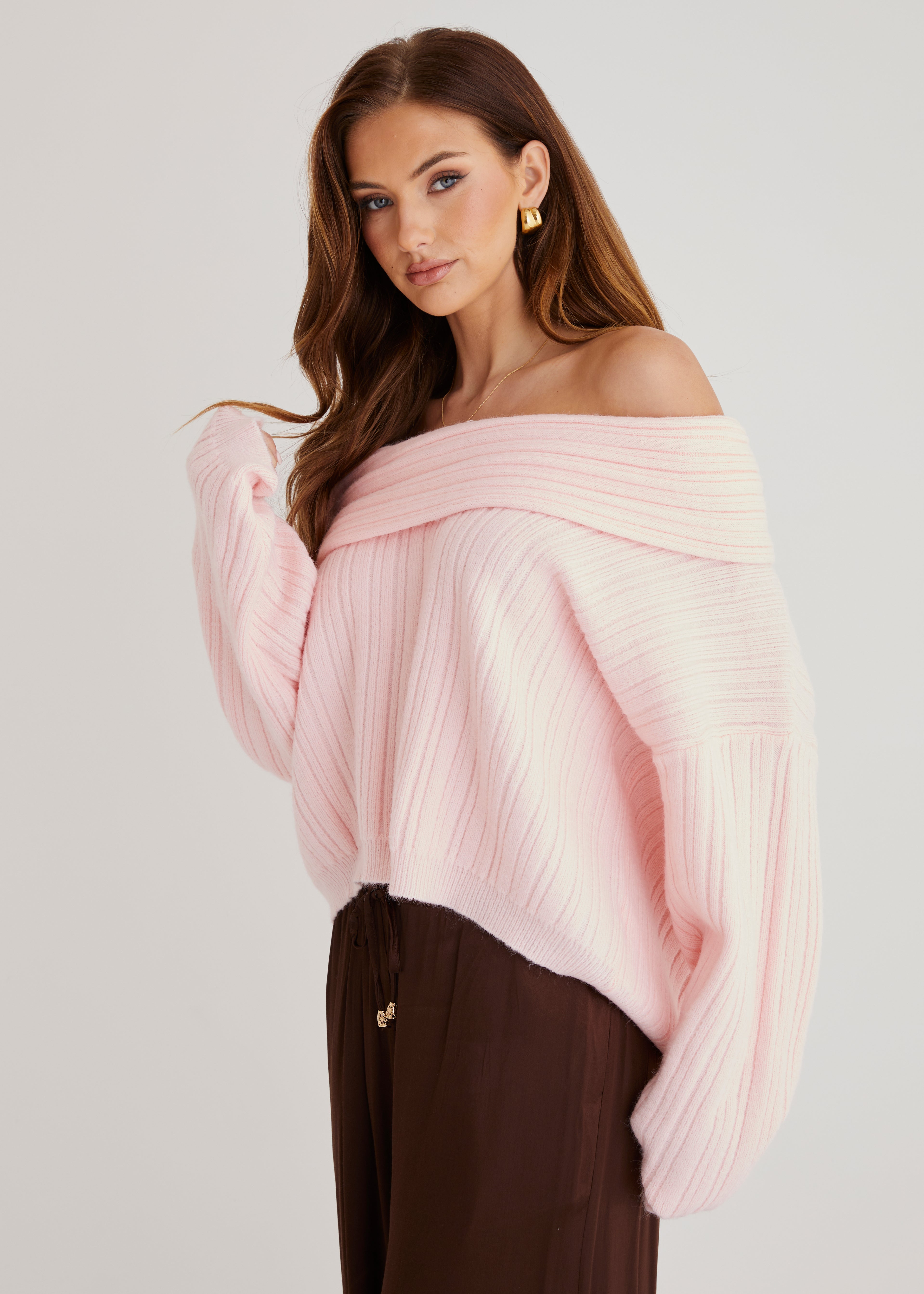 トップス maison celon off shoulder sweat off shoulder sweat – célon