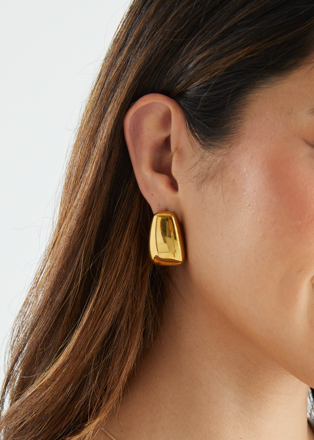 Mikah Earrings - Gold