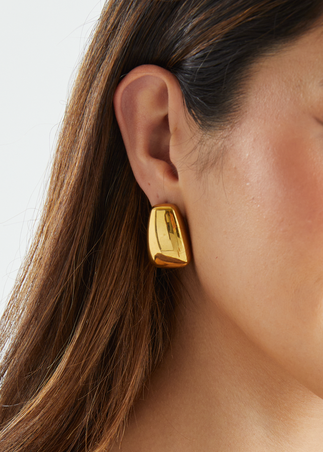Mikah Earrings - Gold