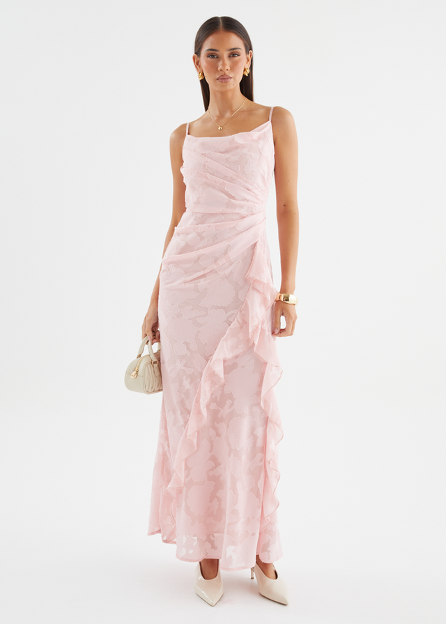 Annalisa Maxi Dress - Blush