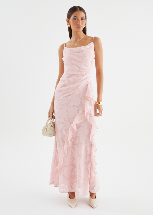 Annalisa Maxi Dress - Blush