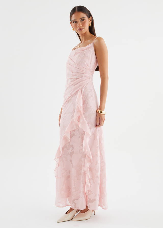 Annalisa Maxi Dress - Blush