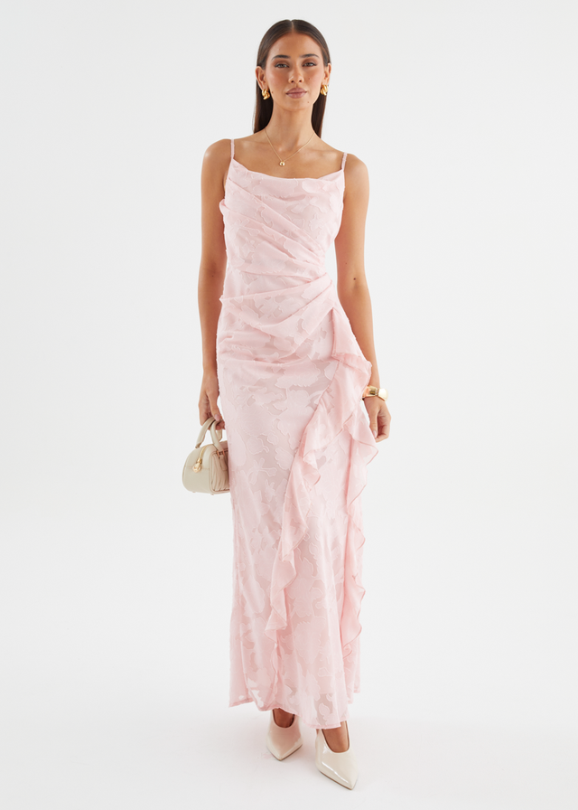 Annalisa Maxi Dress - Blush