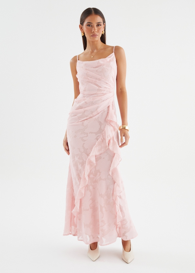 Annalisa Maxi Dress - Blush