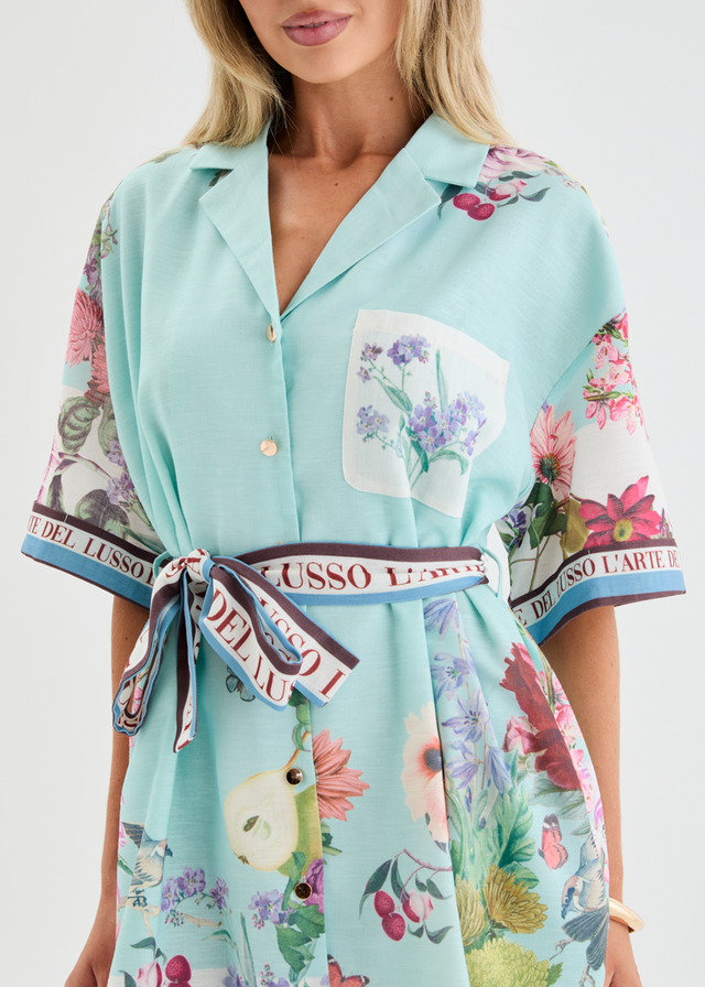 Mikela Dress - Floral Frame