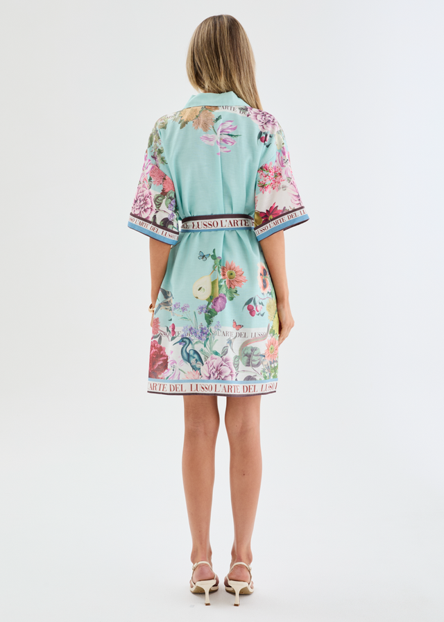 Mikela Dress - Floral Frame