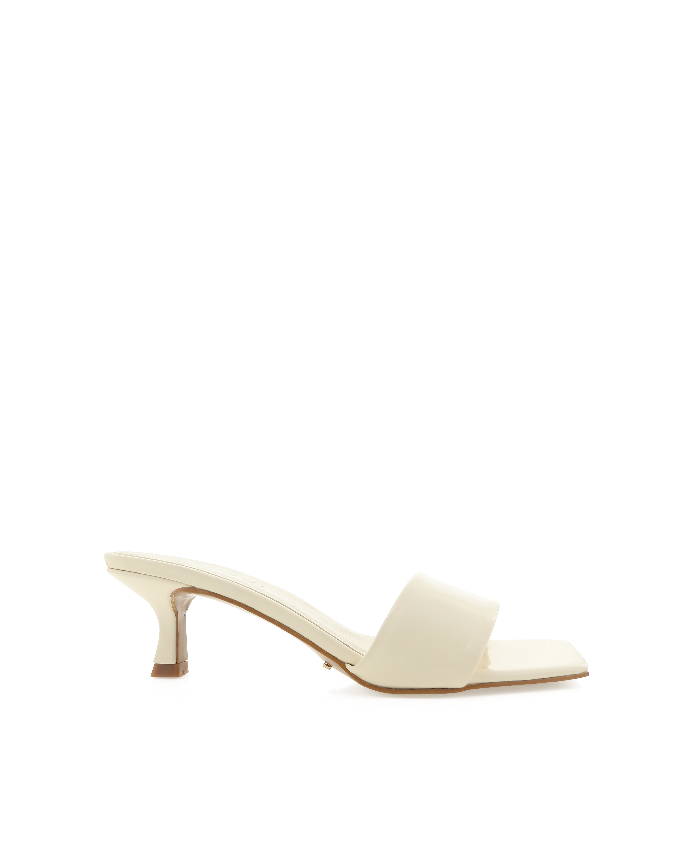 Olga Heels - Ivory Shine