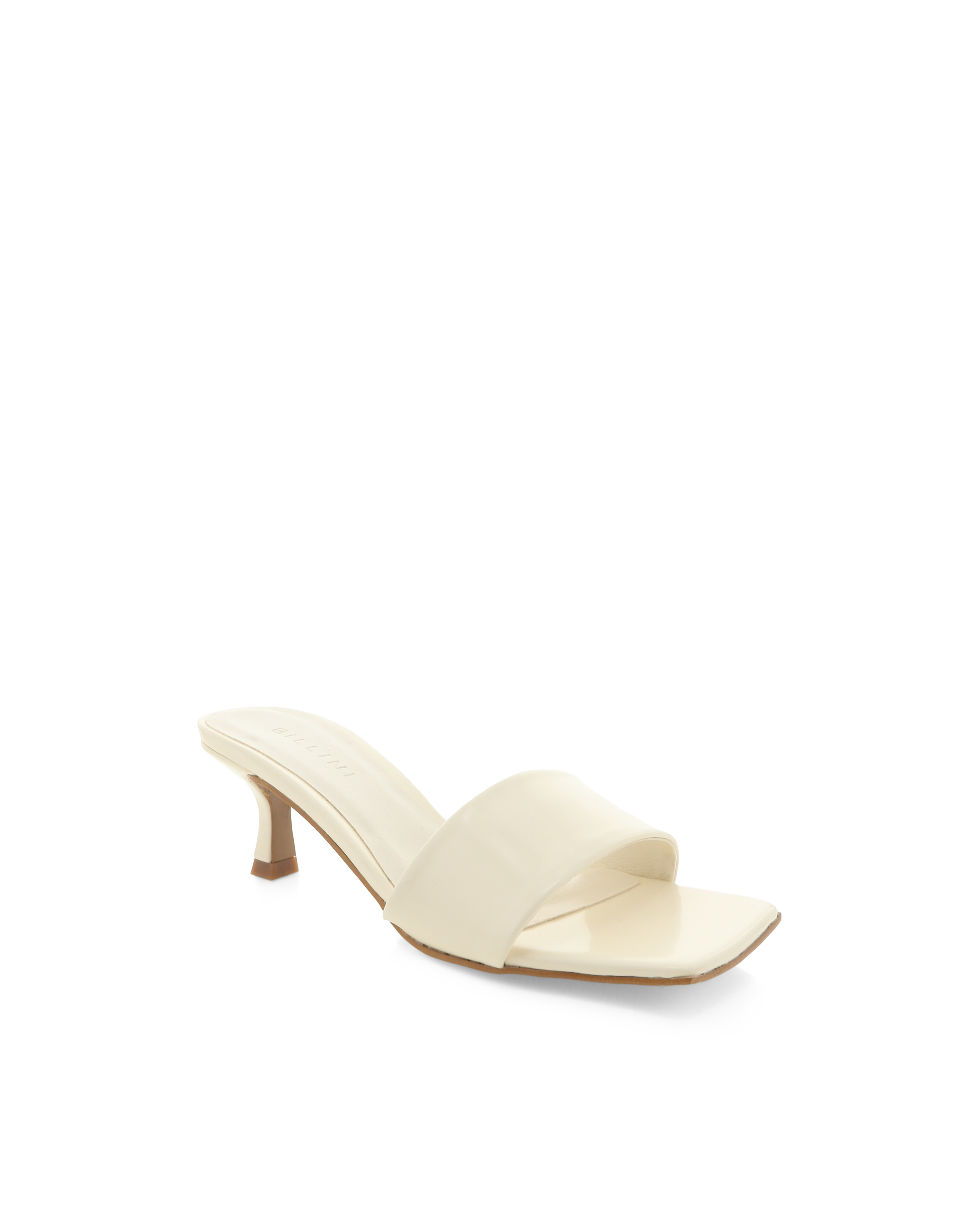 Olga Heels - Ivory Shine