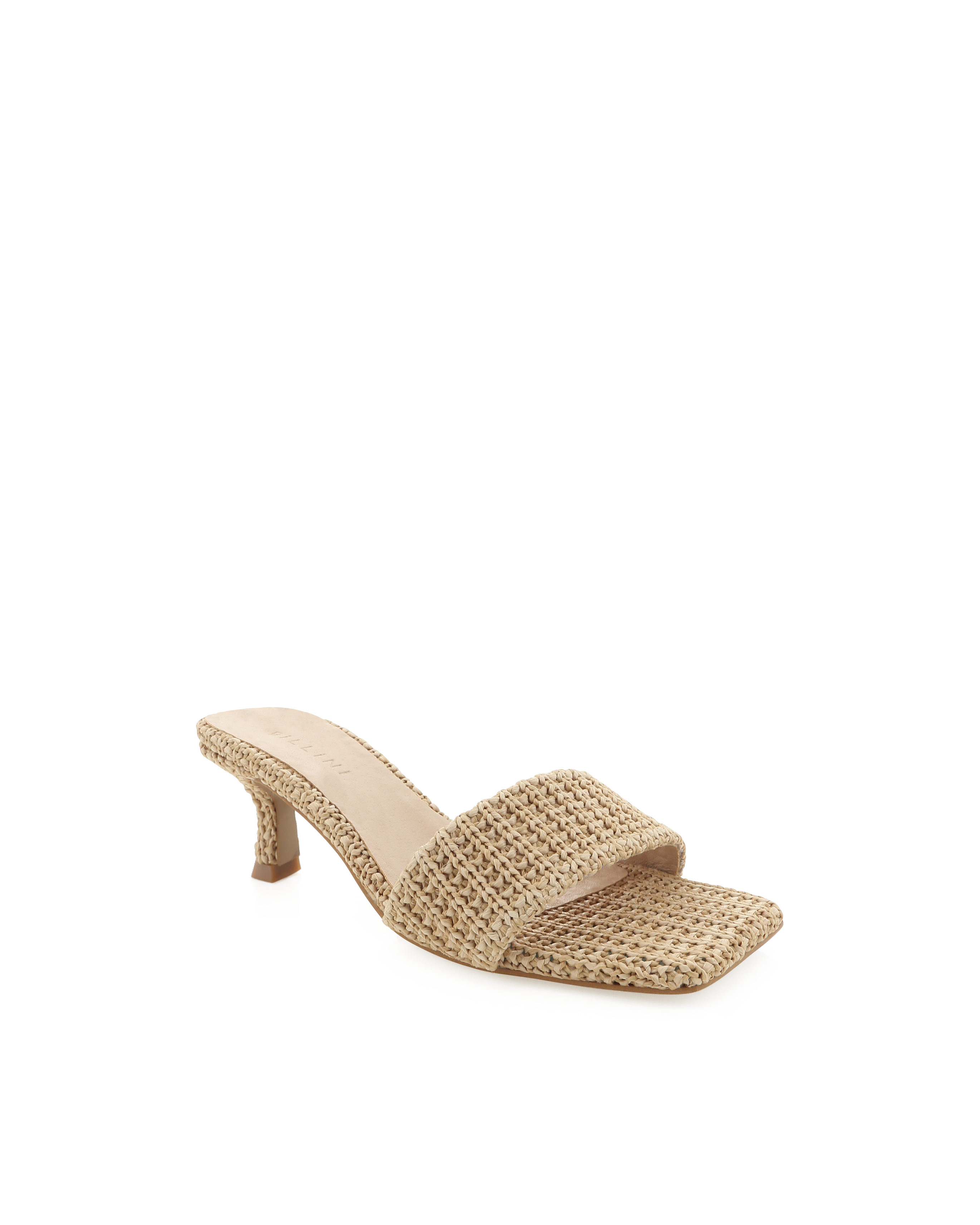 Olga Heels - Natural Raffia