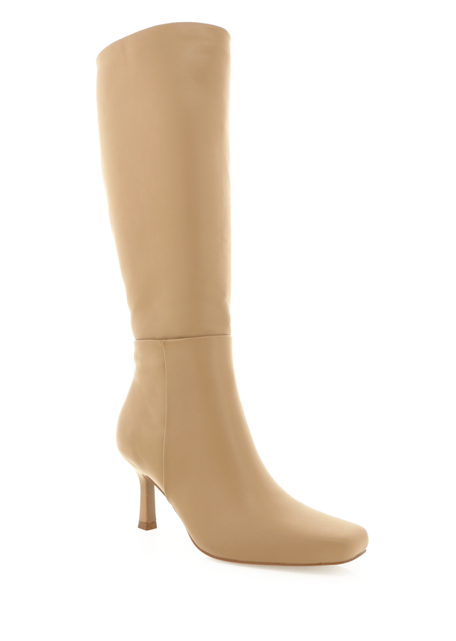 Orena Knee High Boots - Camel