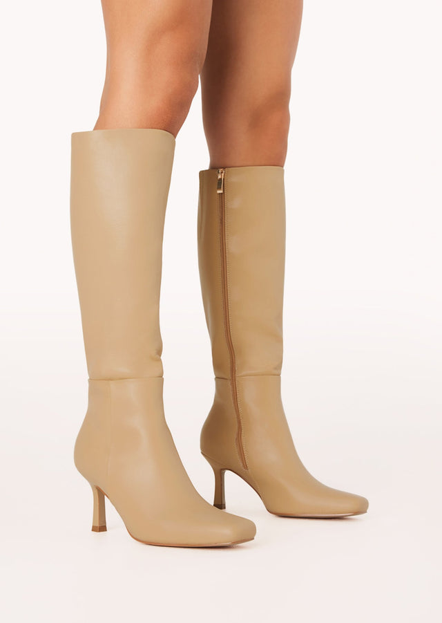 Orena Knee High Boots - Camel