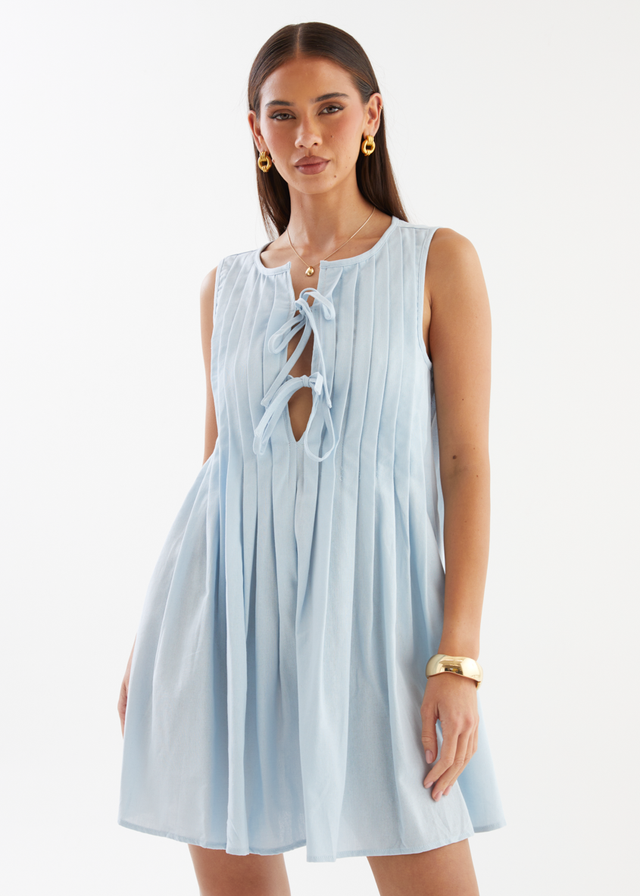 Tirria Dress - Soft Blue