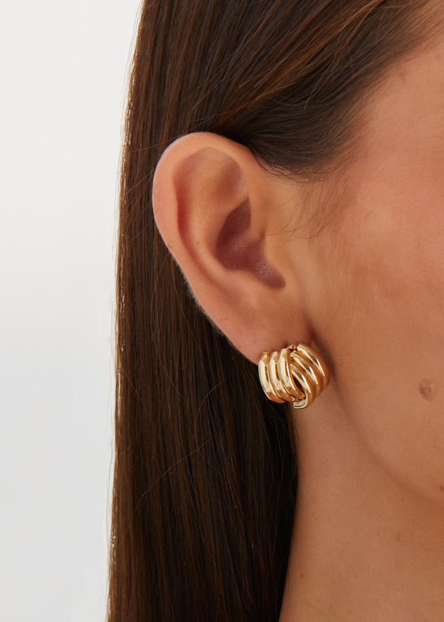 Lennia Earrings - Gold