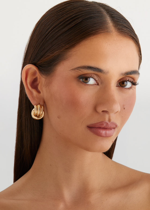 Percie Earrings - Gold