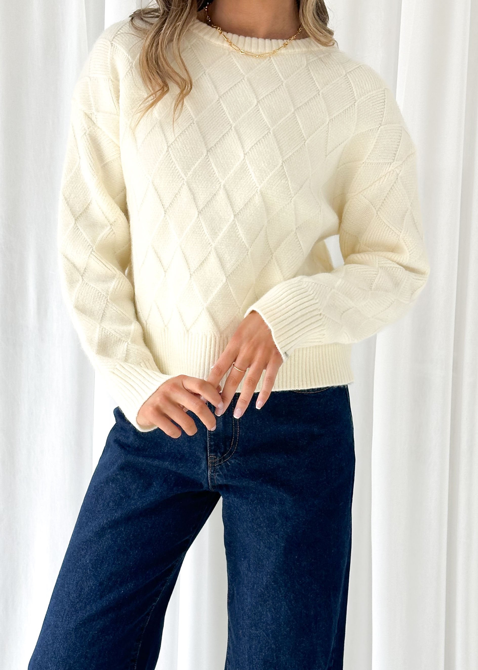 Ellsa Sweater - Milk