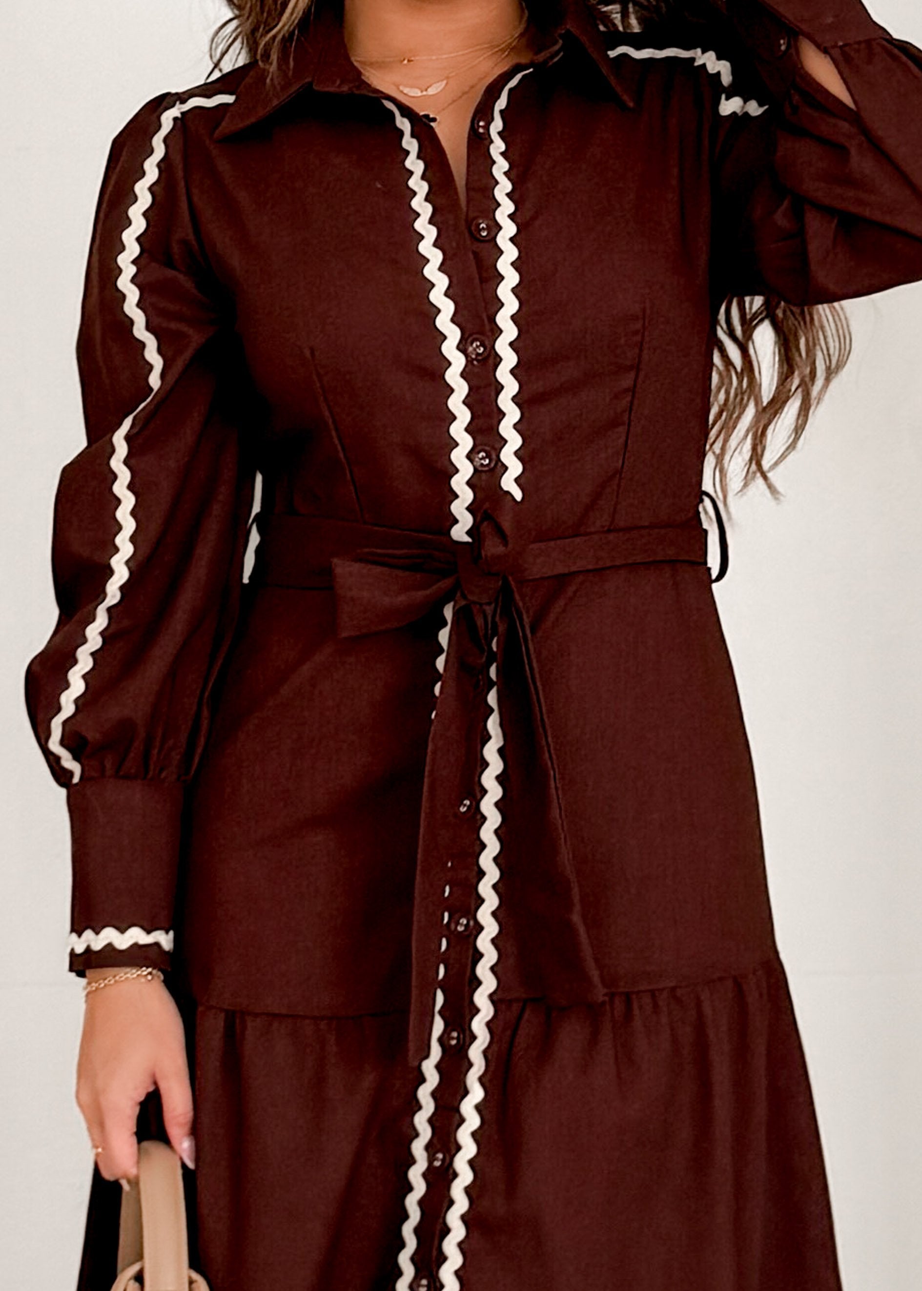 Jordana Maxi Dress - Chocolate