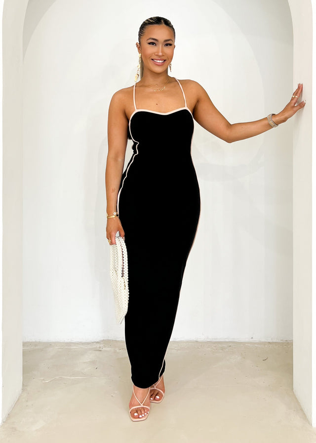 Pimi Maxi Dress - Black