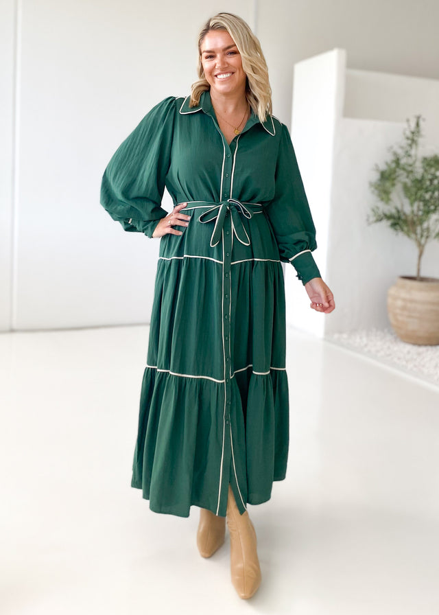 Kairal Maxi Dress - Emerald