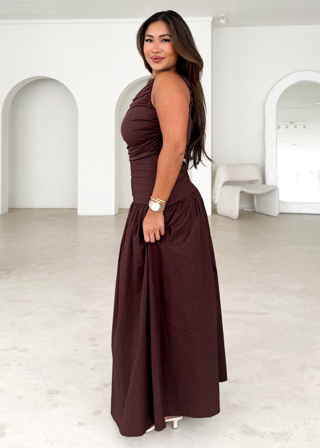 Dobrev Maxi Dress - Chocolate