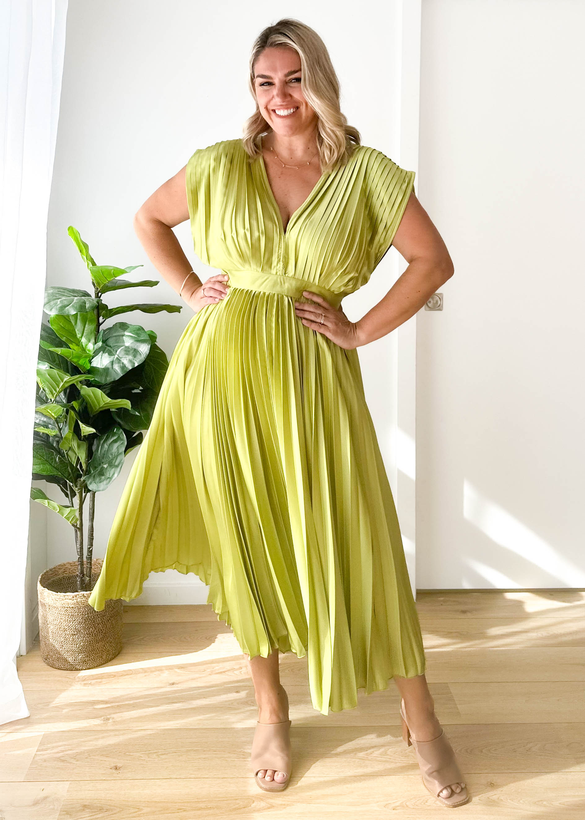 New Look Green Ditsy Wrap Dress Sells Out | Glamour UK