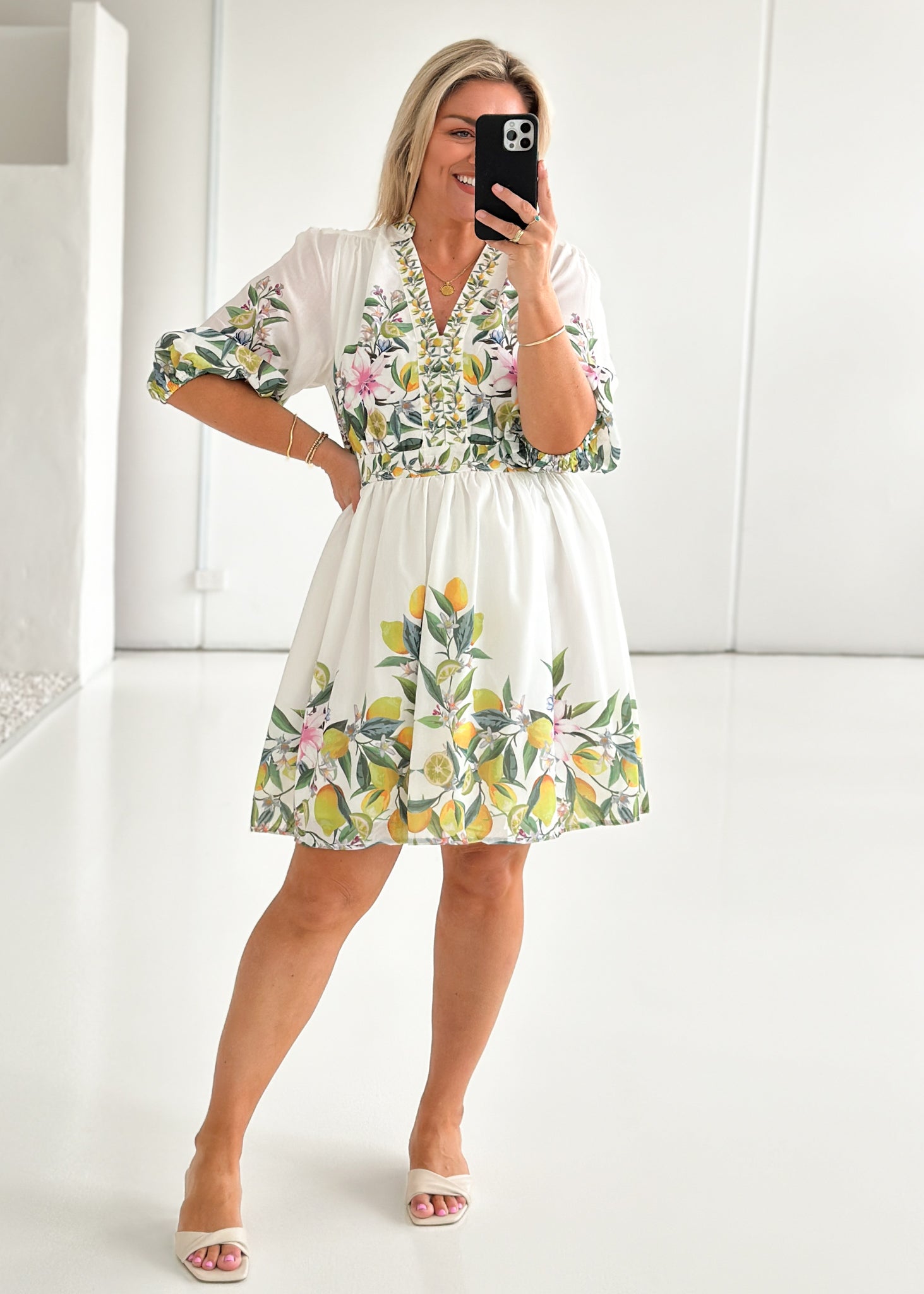 Lielani Dress - Limoncello