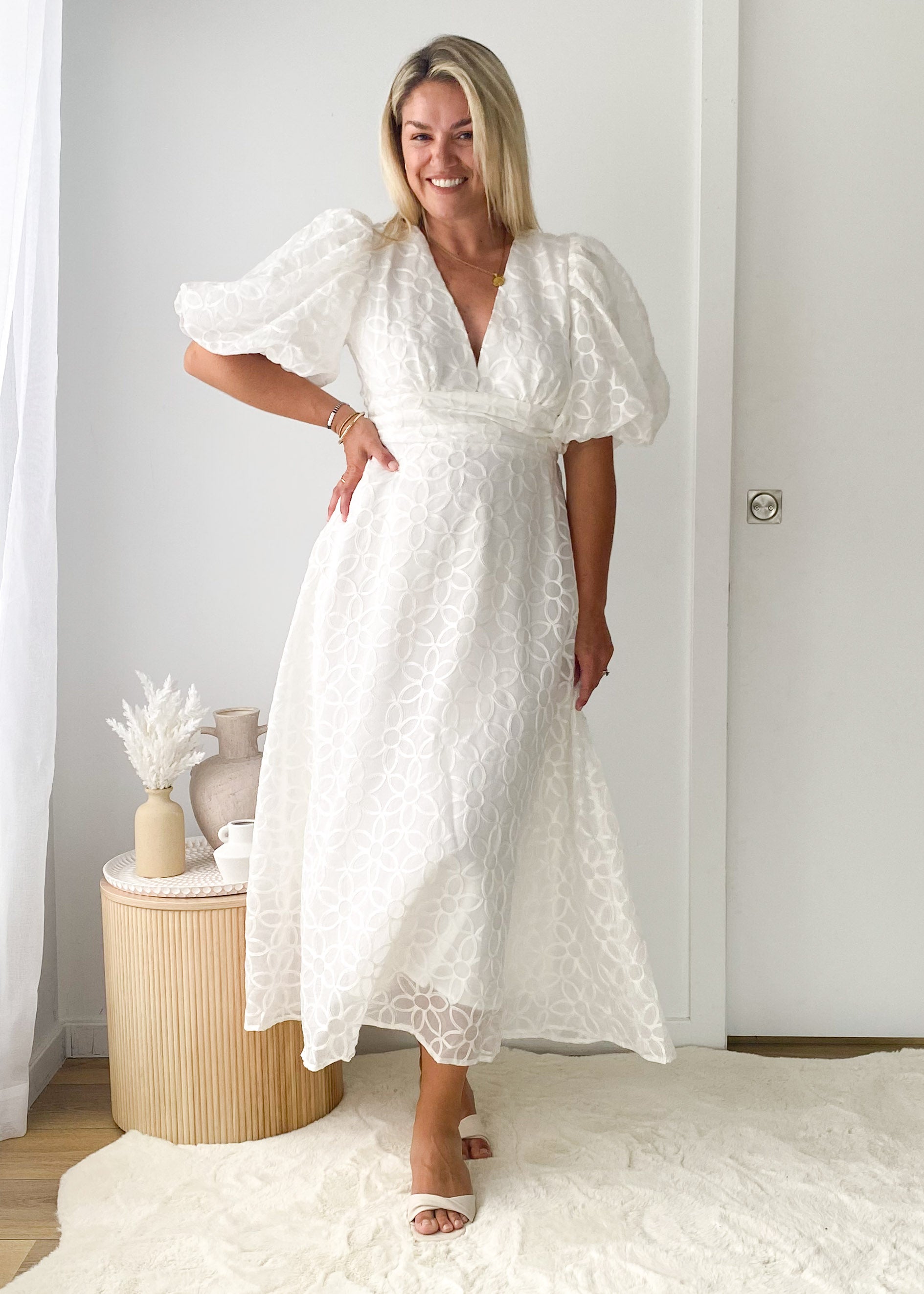 Pereira Maxi Dress - Off White