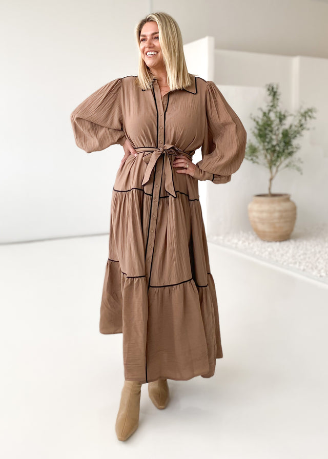 Kairal Maxi Dress - Mocha