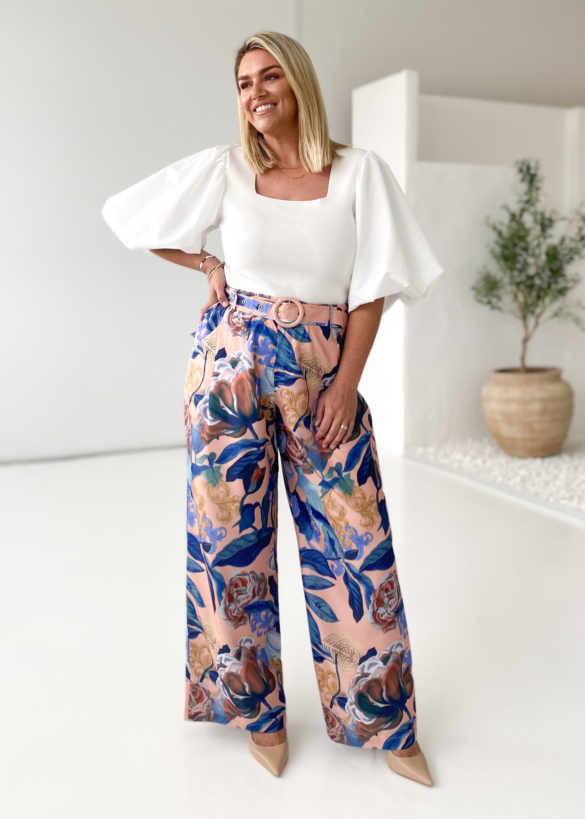 Donatella Pants - Roza