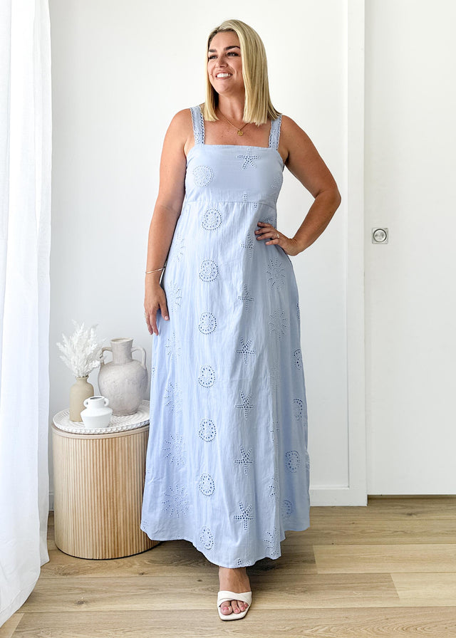 Jameson Maxi Dress - Blue