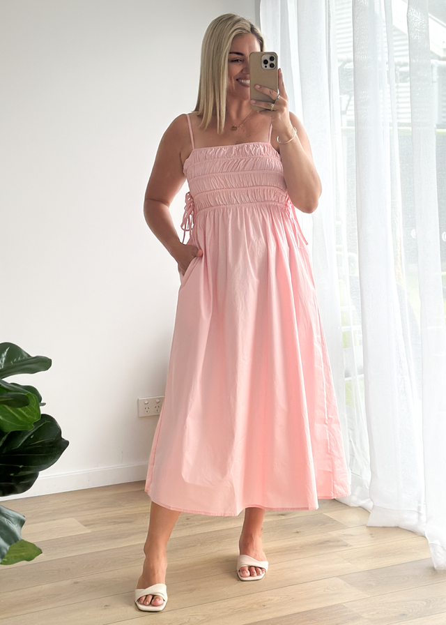 Tullie Maxi Dress - Pink