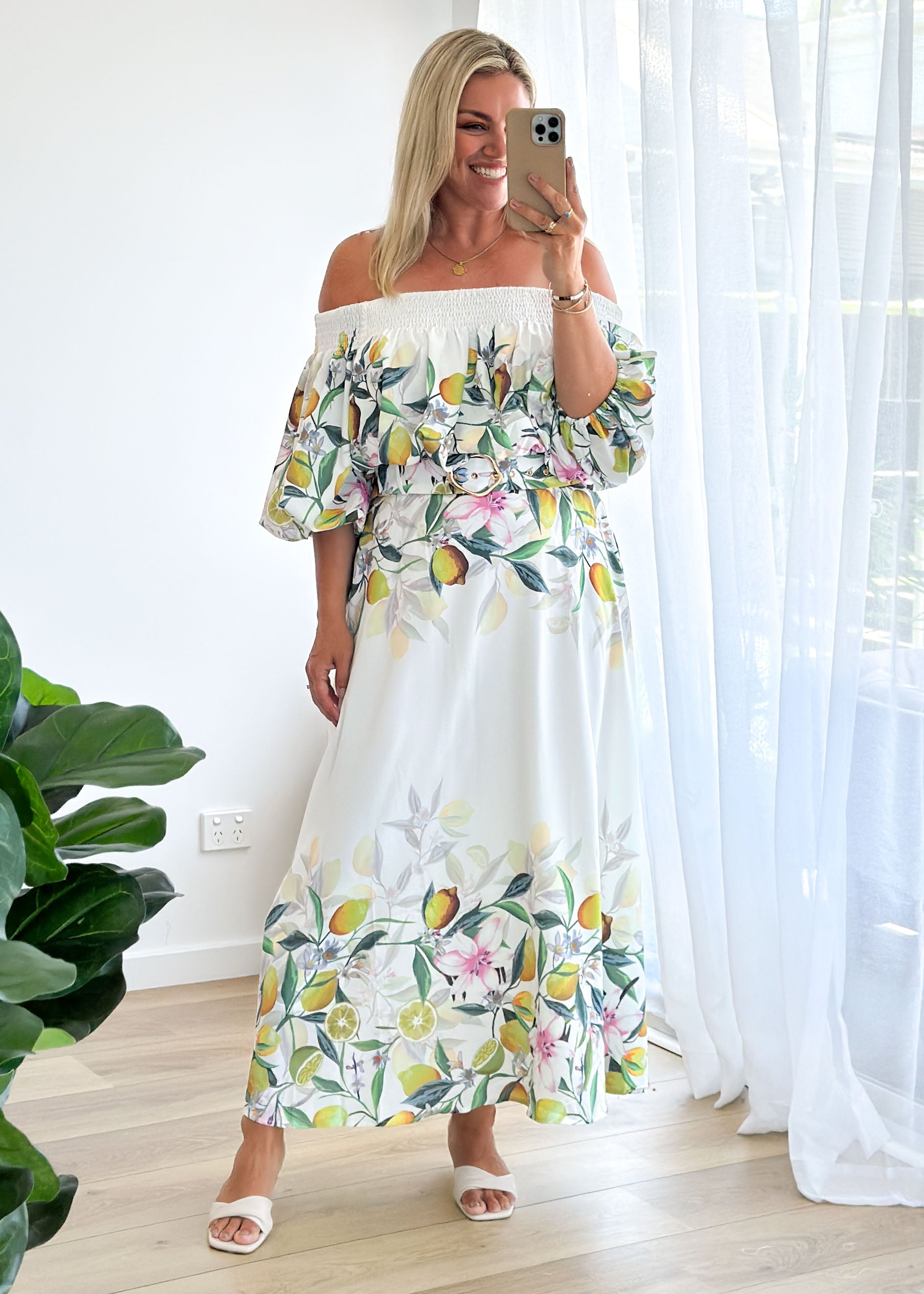 Averie Maxi Skirt - Limoncello