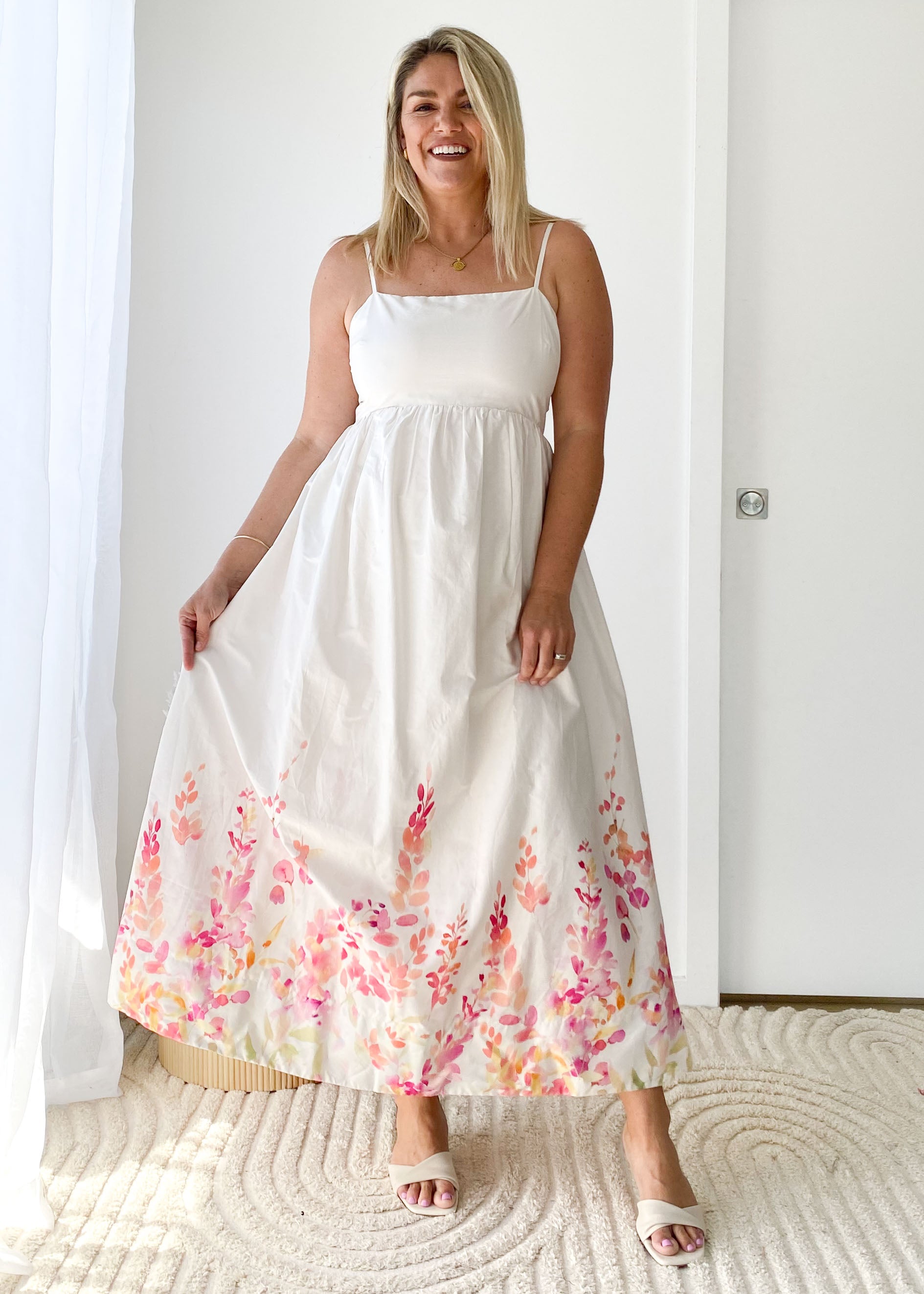 Caldera Maxi Dress - Pink Petal