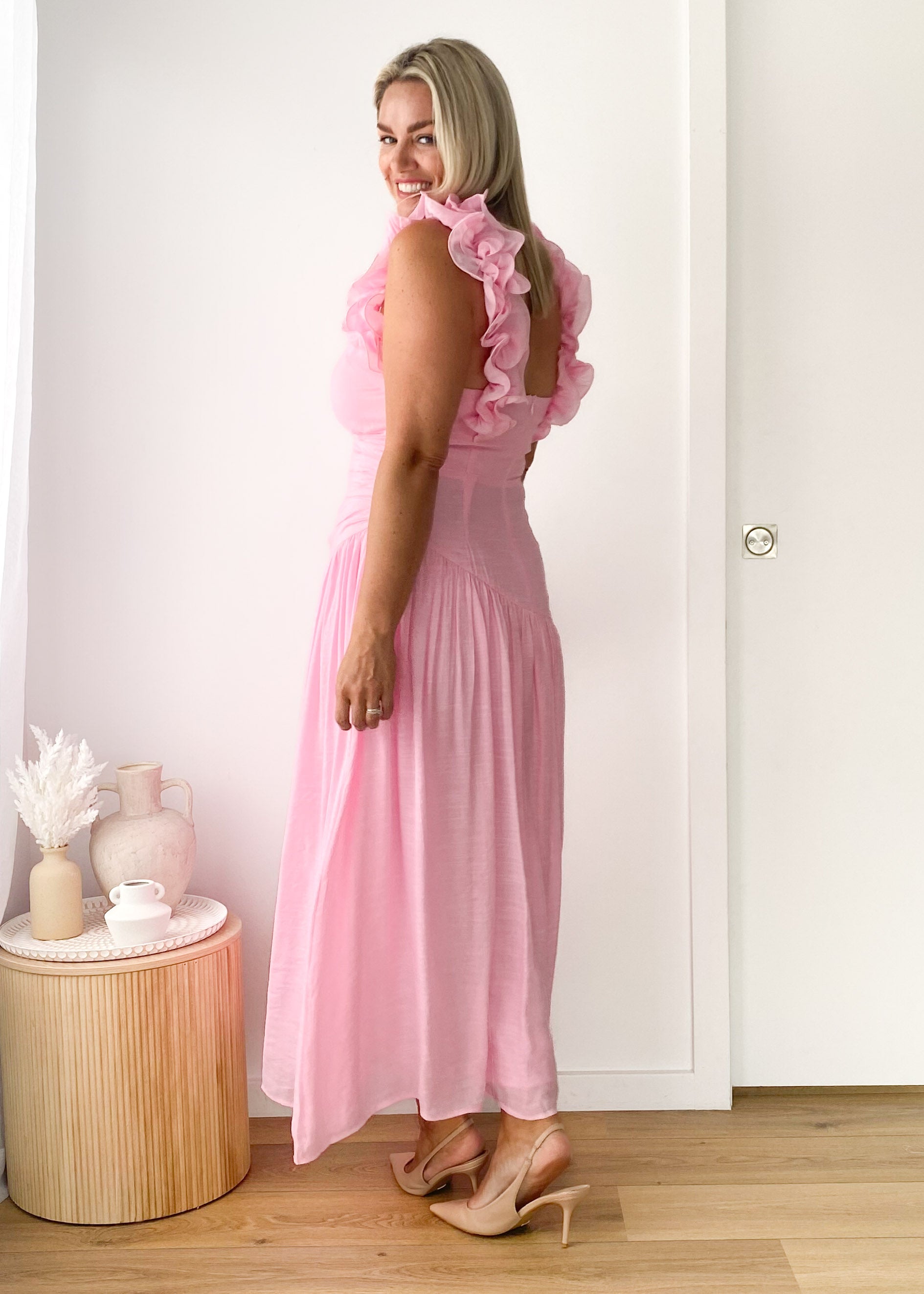 Allara Maxi Dress - Blush