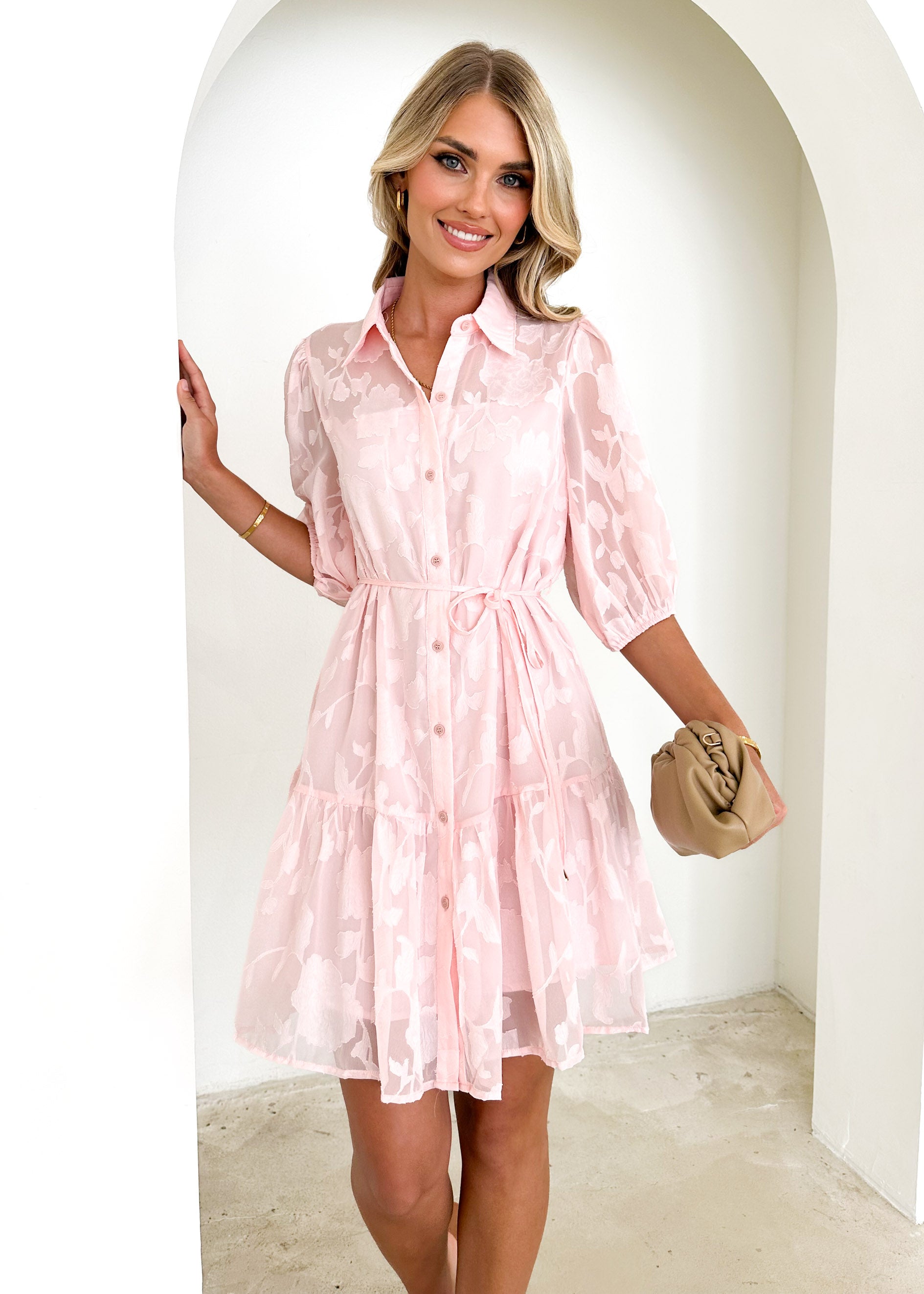 Ardenta Dress - Pink