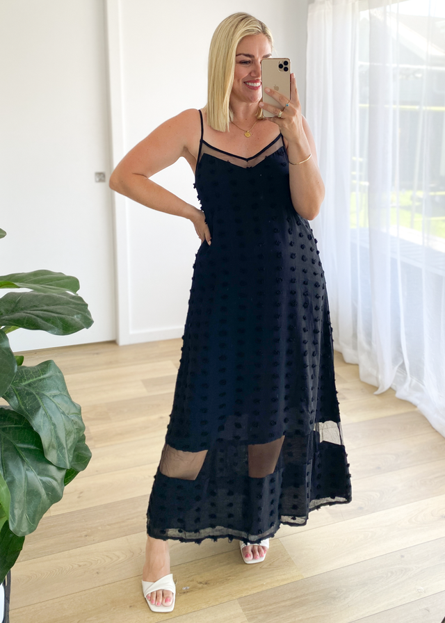 Kearan Maxi Dress - Black