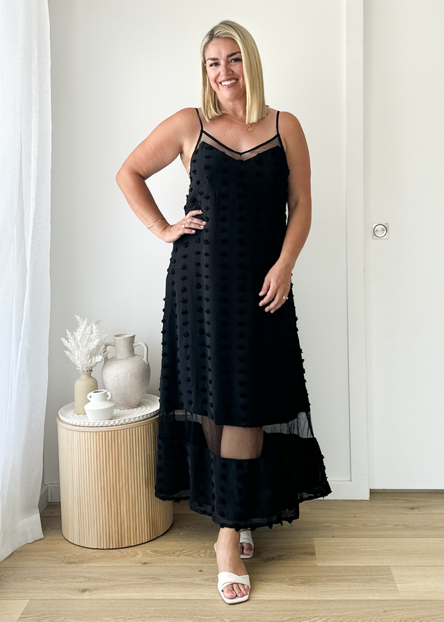 Kearan Maxi Dress - Black