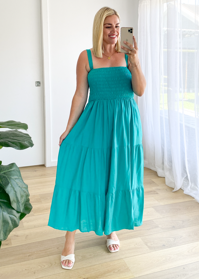 Jaylyn Maxi Dress - Jade
